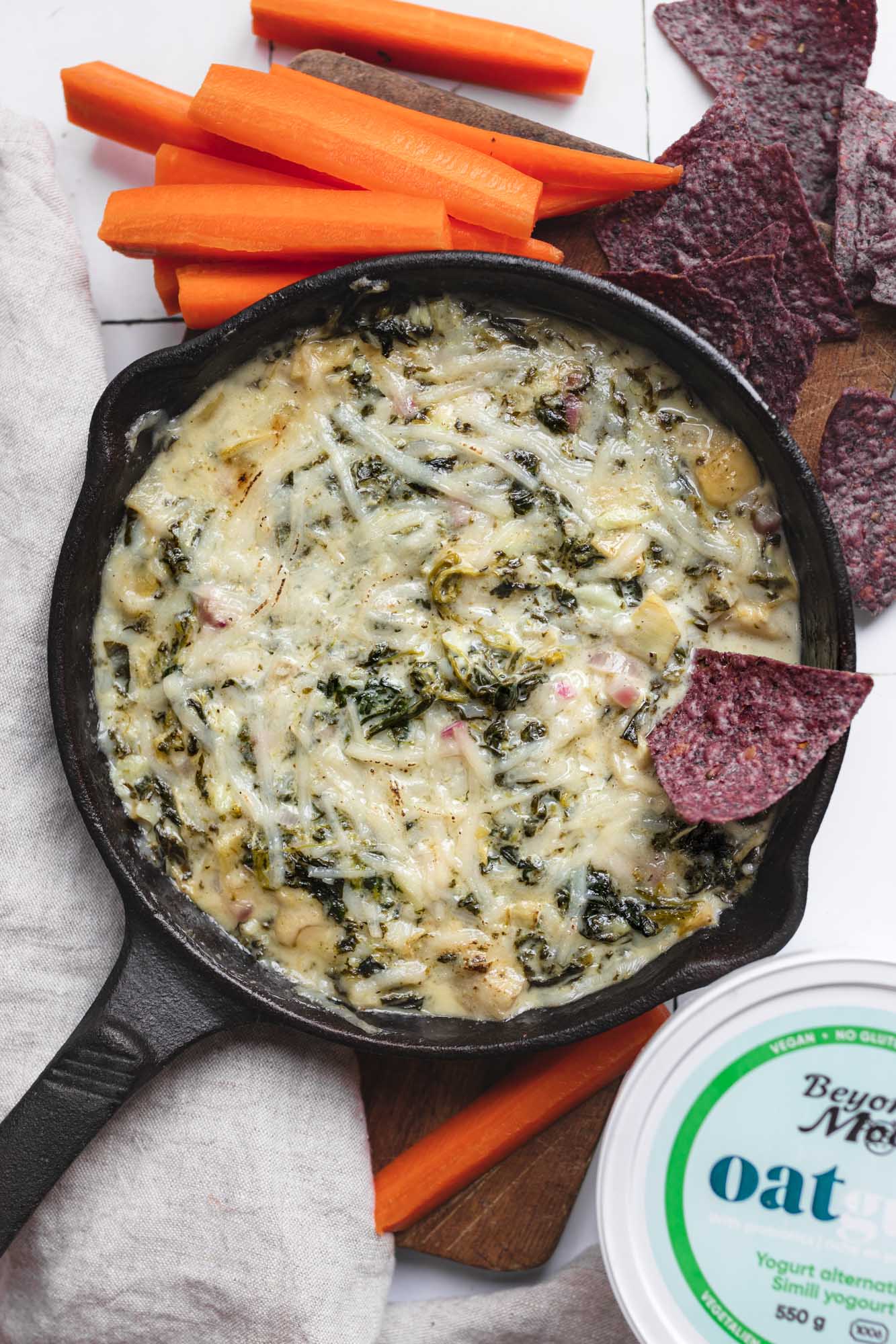 Dairy-Free Spinach & Artichoke Dip