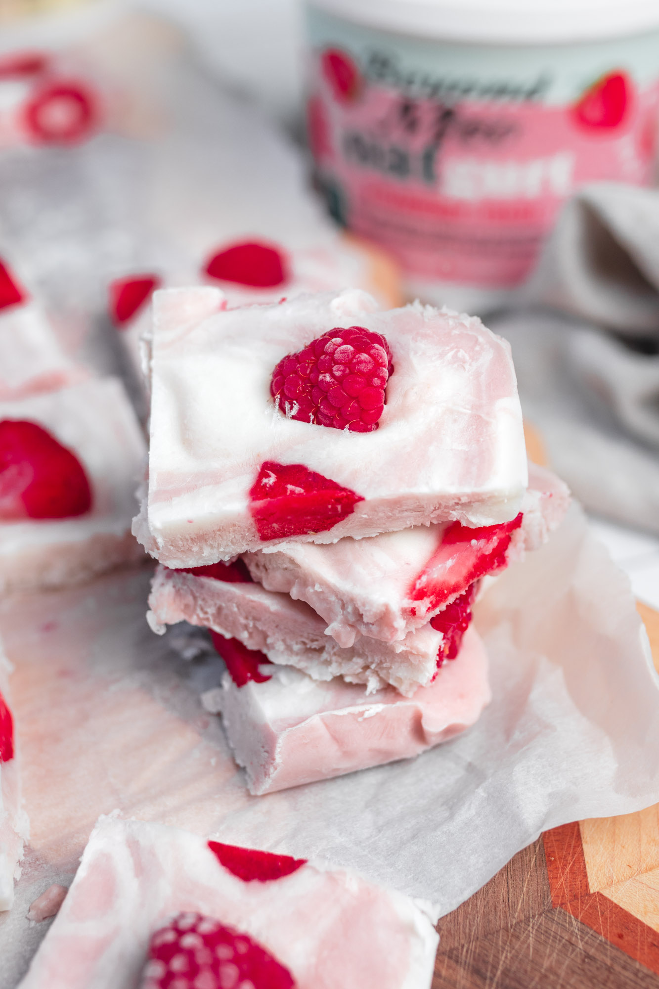 dairy-free oat yogurt bark